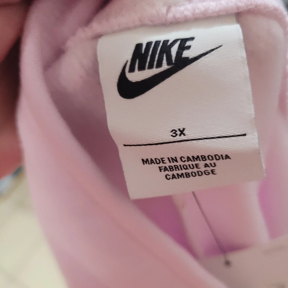 Nike Women's Pink Soosh Pants 3X Regular Fit SweatPants New With Tags - Picture 4 of 4